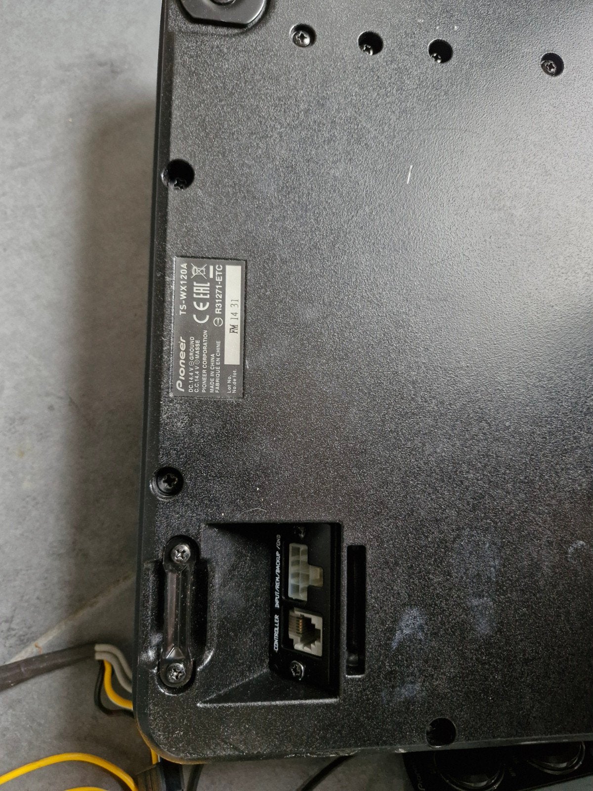Pioneer actieve subwoofer ts wx 120 a, Ophalen of Verzenden