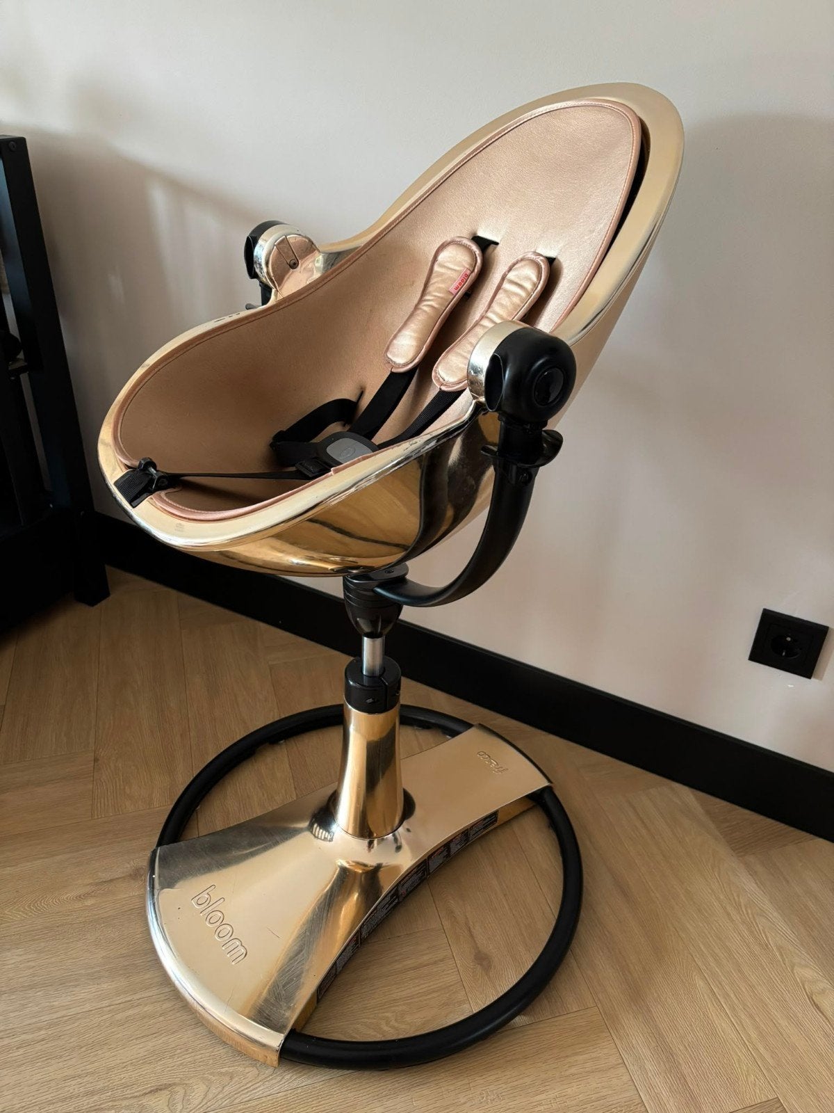 Bloom Fresco Chrome Rosegold, Kinderen en Baby's, Kinderstoelen, Ophalen, Meegroeistoel