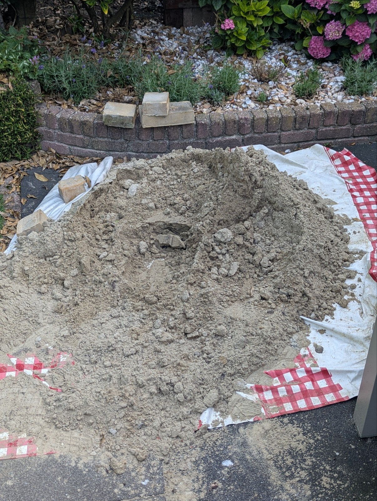 Ophoogzand / Straatzand gratis zand grond straten, Ophalen, Gebruikt, Straatzand
