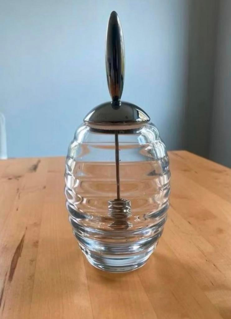 Honingpot Alessi ZGAN, Ophalen of Verzenden, Zo goed als nieuw, Rvs of Chroom