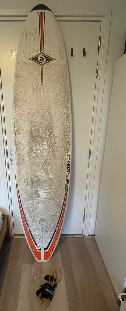 Bic mini malibu 7’3, Watersport en Boten, Golfsurfen, Ophalen, Zo goed als nieuw, Longboard, Met vinnen