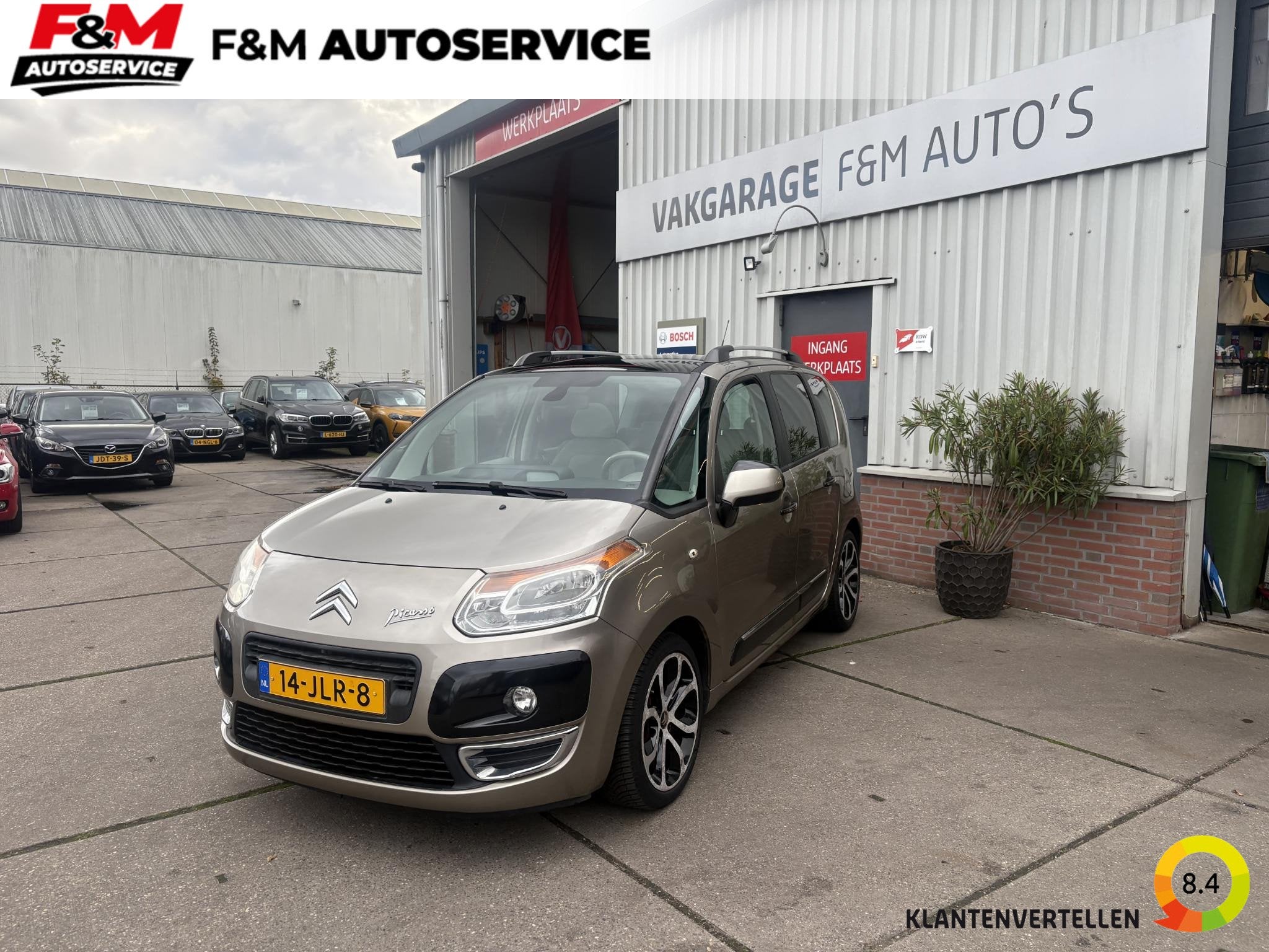 Citroen C3 Picasso 1.6 VTi Exclusive, Auto's, Voorwielaandrijving, Euro 5, Stof, Gebruikt