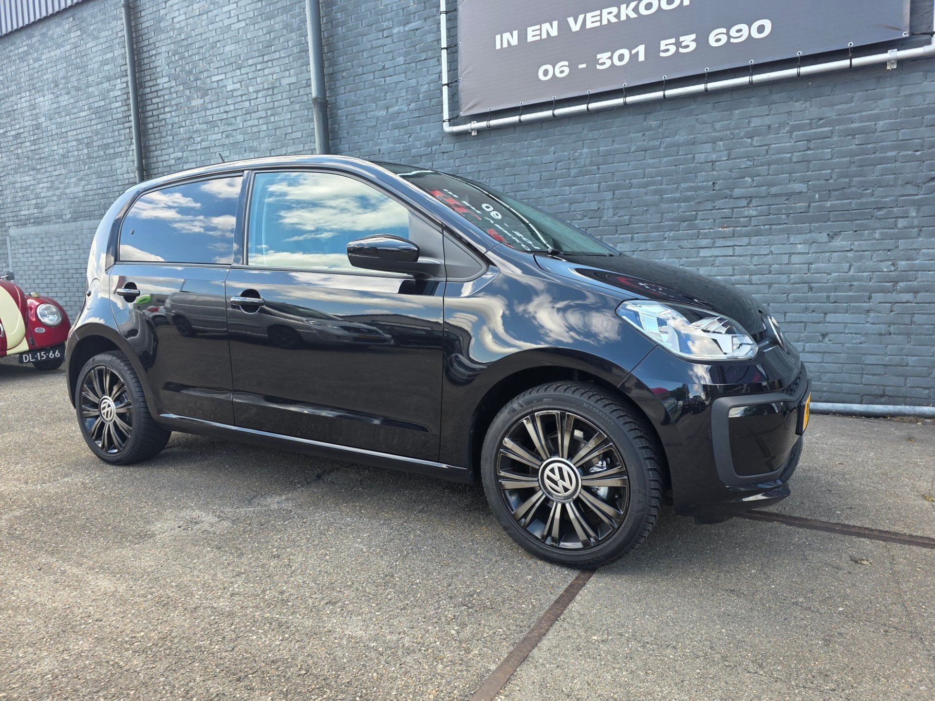 Volkswagen Up! 1.0 BMT move up!, Auto's, Stof, Gebruikt, Zwart, Origineel Nederlands
