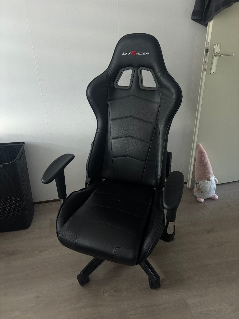 GAME STOEL / GAMING CHAIR, Huis en Inrichting, Ophalen, Zwart, Bureaustoel, Ergonomisch