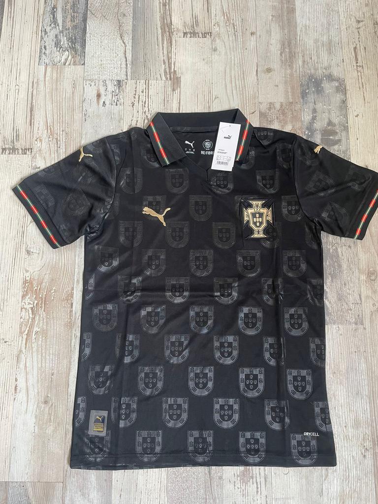 Voetbalshirt portugal, Ophalen of Verzenden, Nieuw, Overige maten, Zwart