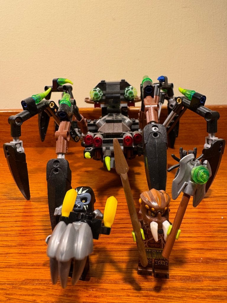 LEGO Chima Sparratus' Spider Stalker 70130, Ophalen of Verzenden, Zo goed als nieuw, Losse stenen, Lego