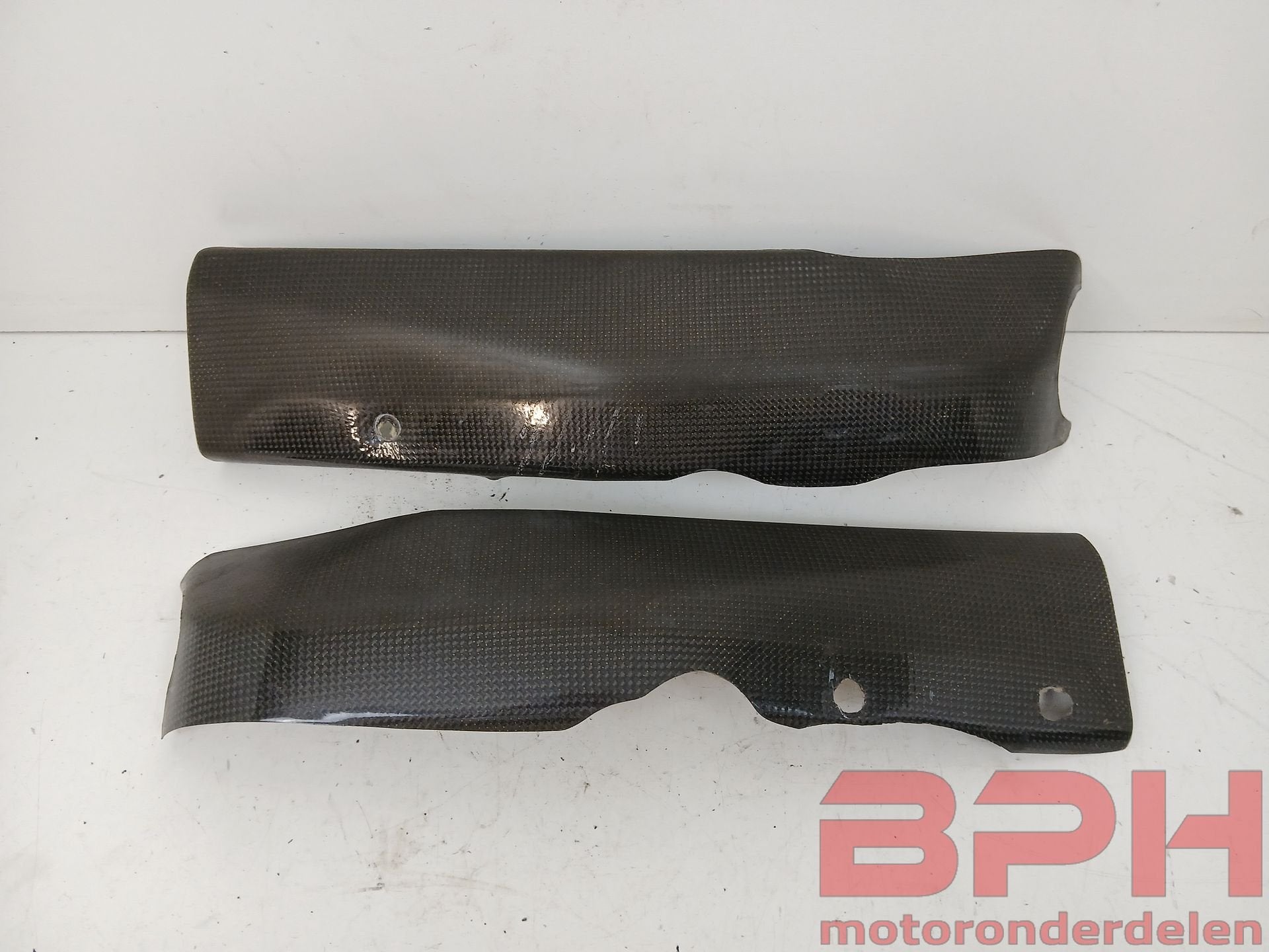 Carbon frame covers Suzuki GSX-R 1000 K1 - K2 2001 t/m 2002, Motoren, Gebruikt, -, -, Ophalen of Verzenden