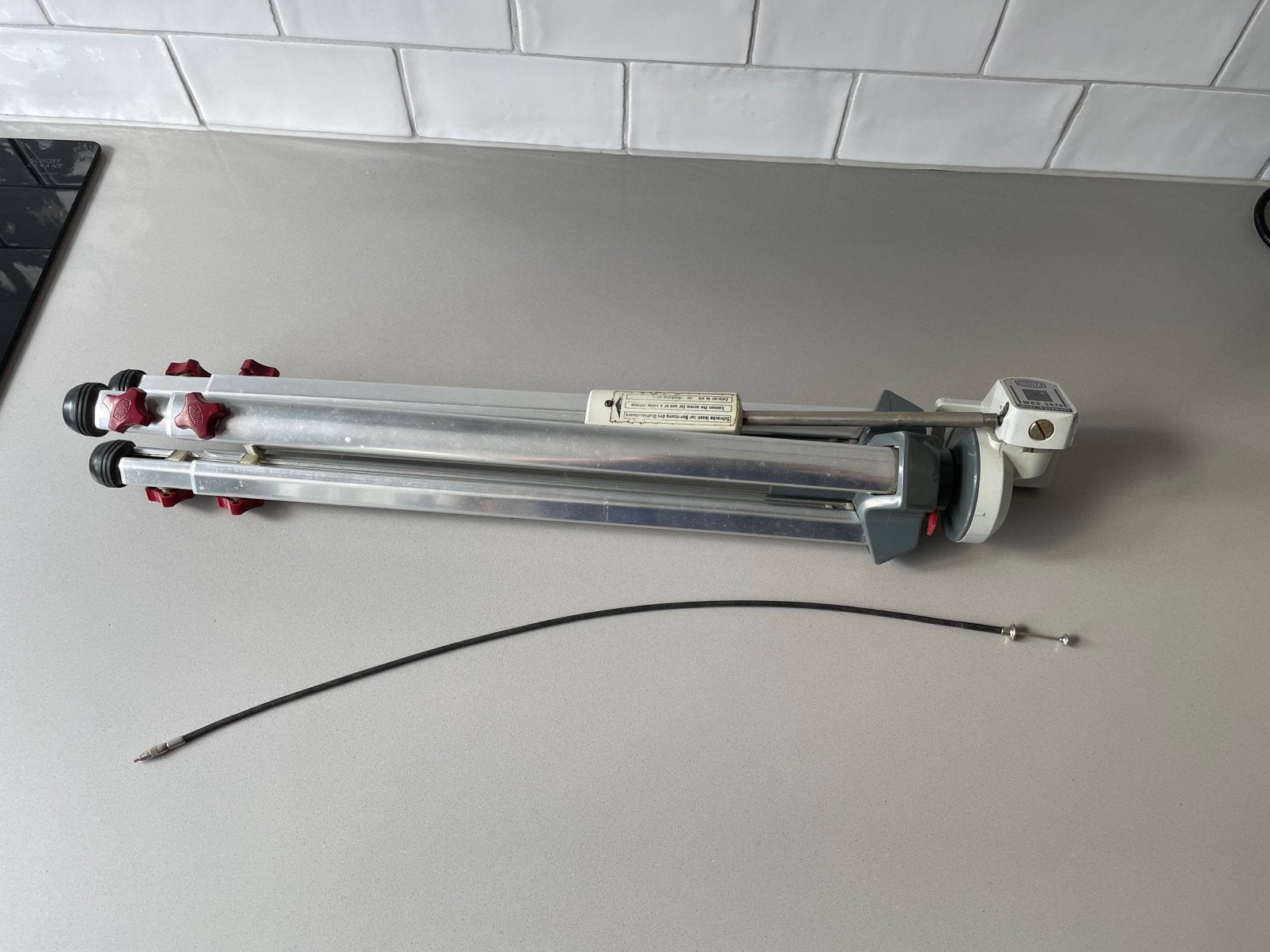 Degelijke Bilora Tripod Model 3023 Statief, Ophalen of Verzenden, Gebruikt, Driepoot