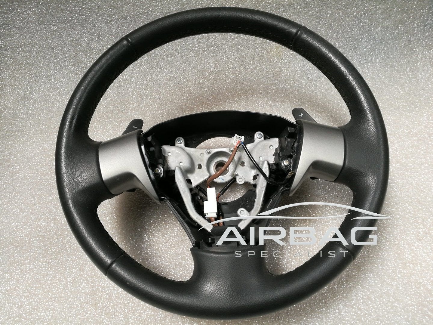 Citroen C1 Leren Stuur Zwart Model 2011-2014 45100-0h040-b, Auto-onderdelen, Gebruikt, -, Ophalen of Verzenden, -