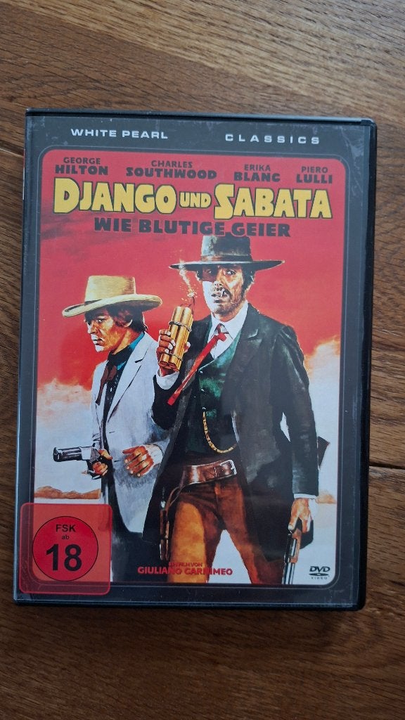 Django und Sabata - Wie blutige Geier western, Alle leeftijden, Ophalen of Verzenden, Zo goed als nieuw, Engels