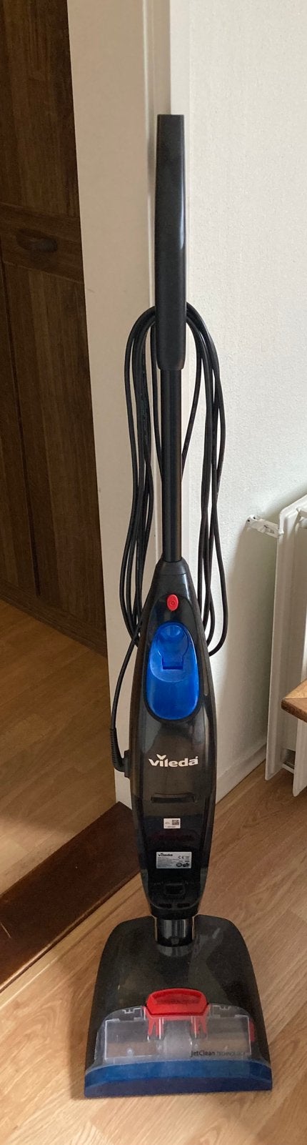 Vileda JetClean 3in1 stofzuiger en vloerreiniger, Witgoed en Apparatuur, Ophalen, Gebruikt, Minder dan 1200 watt, Vloerreiniger