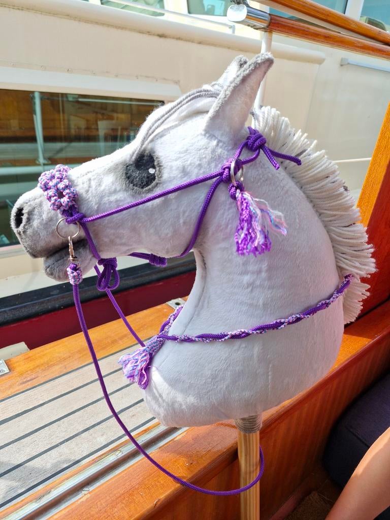 Hobbyhorse touwhalster set paars/multicolour, Ophalen of Verzenden, Nieuw, Jongen of Meisje