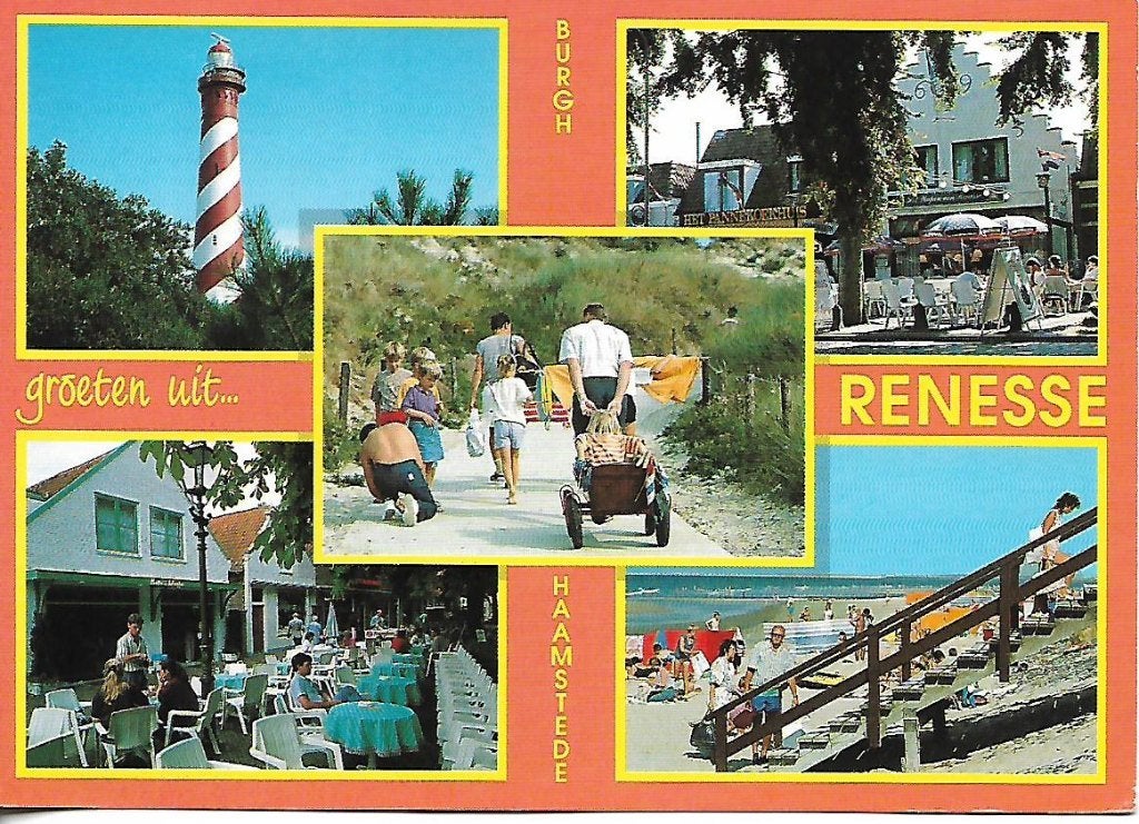 Renesse- -5-luik., Verzenden, 1980 tot heden, Gelopen, Zeeland