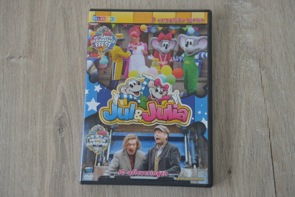 TELEKIDS = JUL & JULIA JULIANATOREN Twee complete series, Cd's en Dvd's, Avontuur, Inclusief doosje, Verzenden, Alle leeftijden