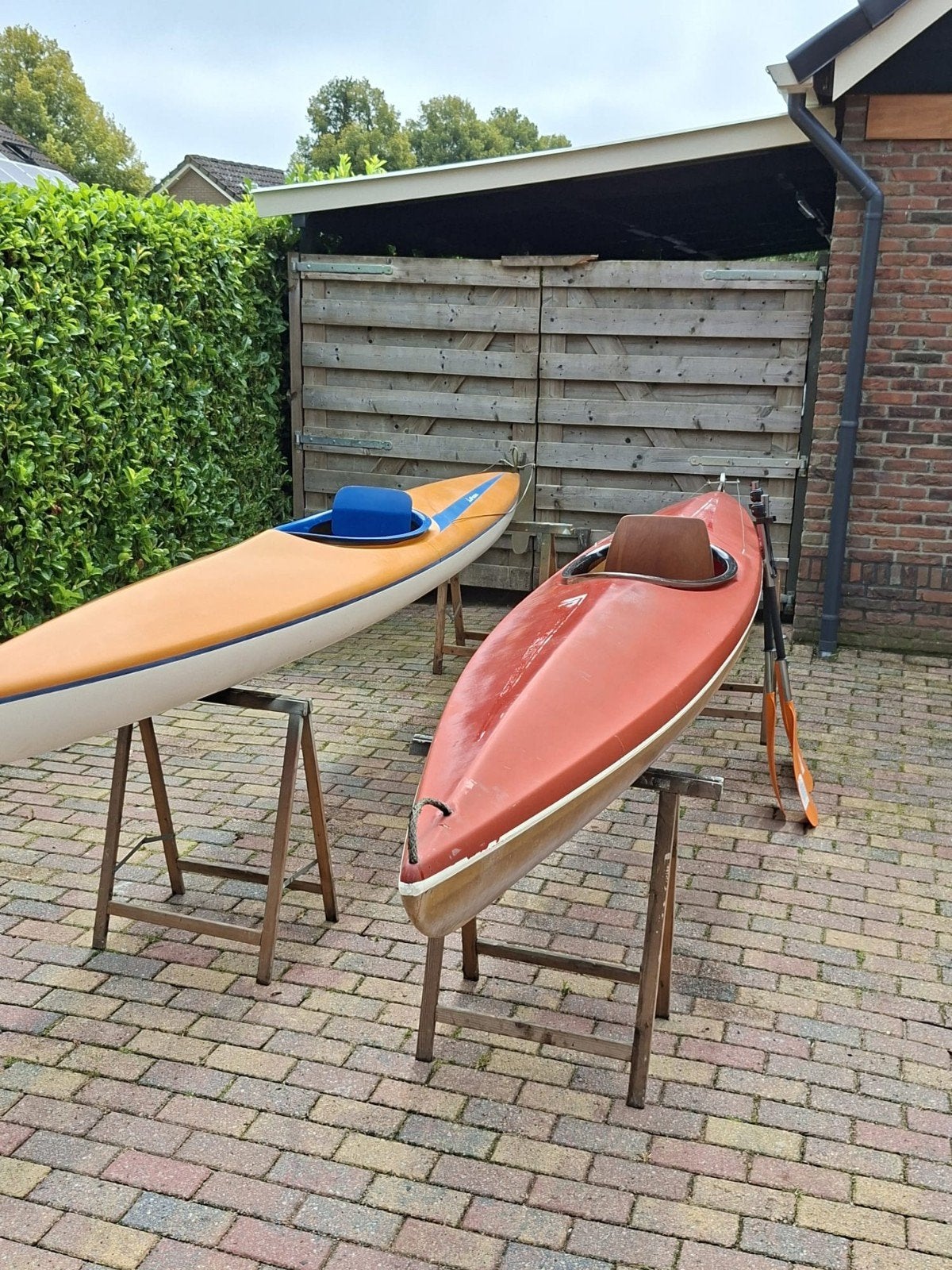 Kanoes met peddels, Watersport en Boten, Ophalen, Gebruikt, 1-persoons