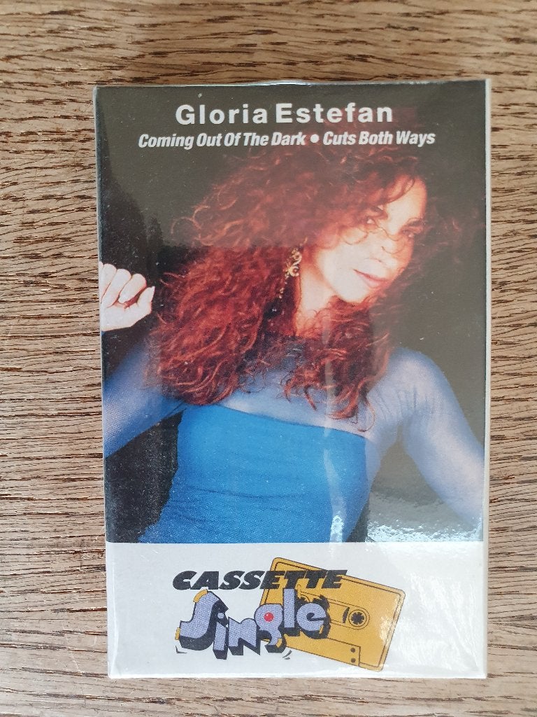 Gloria Estefan-cassette single promo ''Coming out of the d", 1 bandje, Ophalen of Verzenden, Origineel, Pop