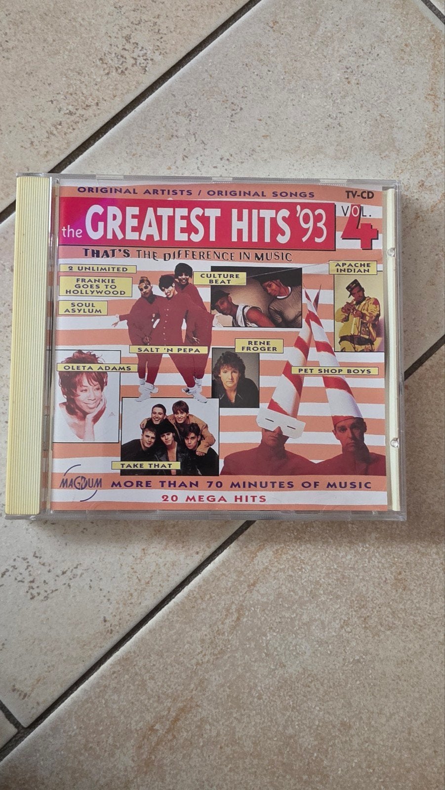 The Greatest Hits '93 Vol. 4 CD - Diverse Artiesten, Ophalen of Verzenden, 1990 - 1999, Gebruikt