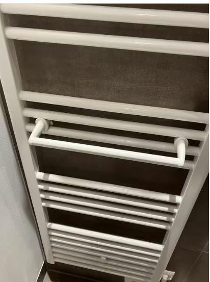 Handdoekrek radiator badkamer, Huis en Inrichting, Badkamer | Badtextiel en Accessoires, Ophalen, Nieuw, Wit, Handdoekenrek