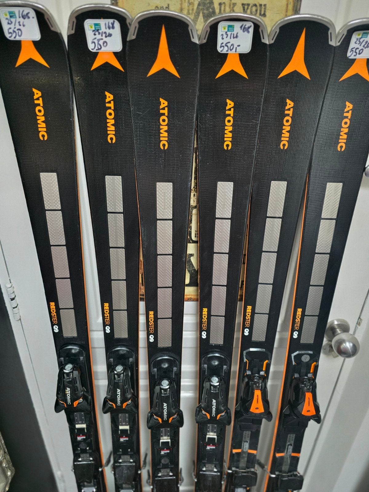 2025/26 169cm ATOMIC REDSTER Q9 REVOSHOCK RVSK NP1260€, 160 tot 180 cm, Ophalen of Verzenden, Zo goed als nieuw, Carve