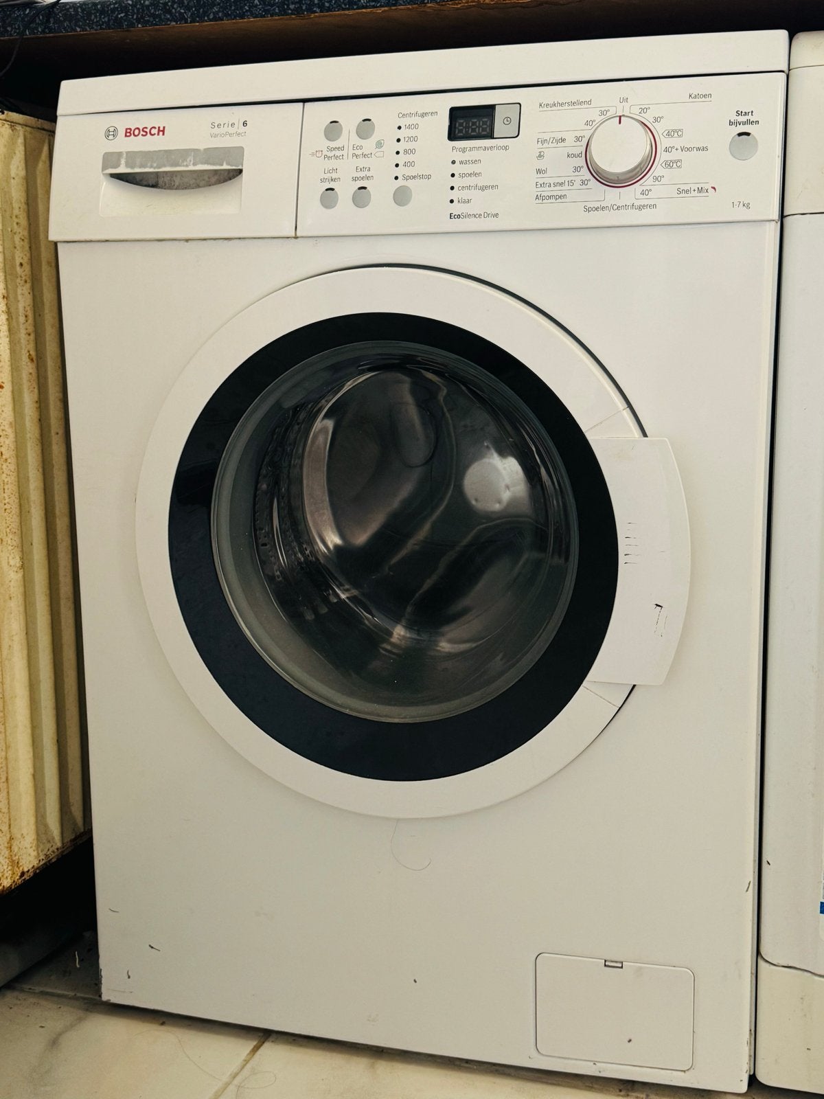 Titel: Bosch Serie 6 Wasmachine - Zo goed als nieuw, Witgoed en Apparatuur, Wasmachines, Ophalen of Verzenden, Zo goed als nieuw