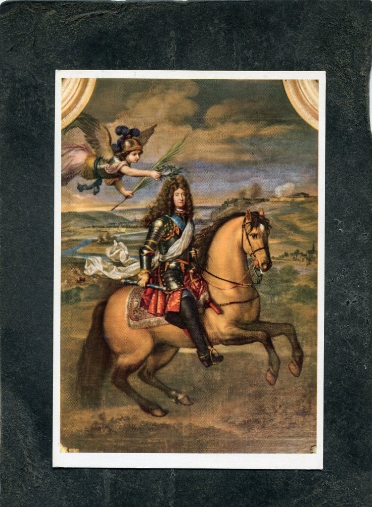 Ansicht P. Mignard - Grand Roi Louis XIV couronne par la, Verzenden, 1980 tot heden, Ongelopen