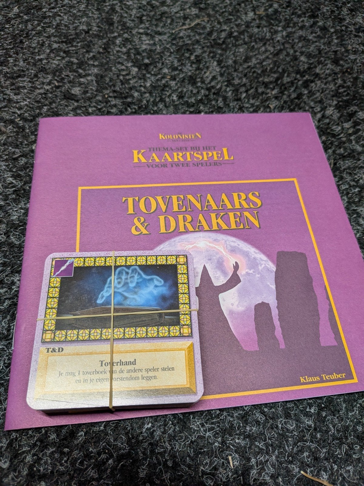 Kolonisten van Catan Kaartspel: Tovenaars & Draken Thema-set, Ophalen of Verzenden