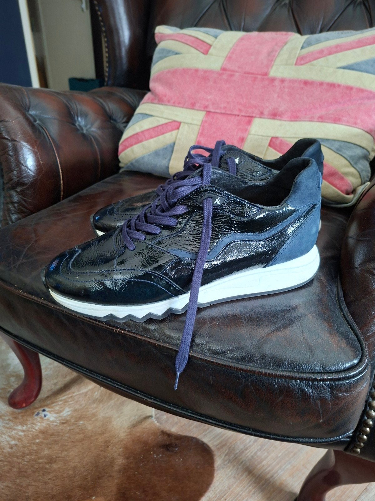 🛑 Floris v Bommel dames sneakers maat 40,5, Blauw, Floris van Bommel, Ophalen of Verzenden, Sneakers of Gympen