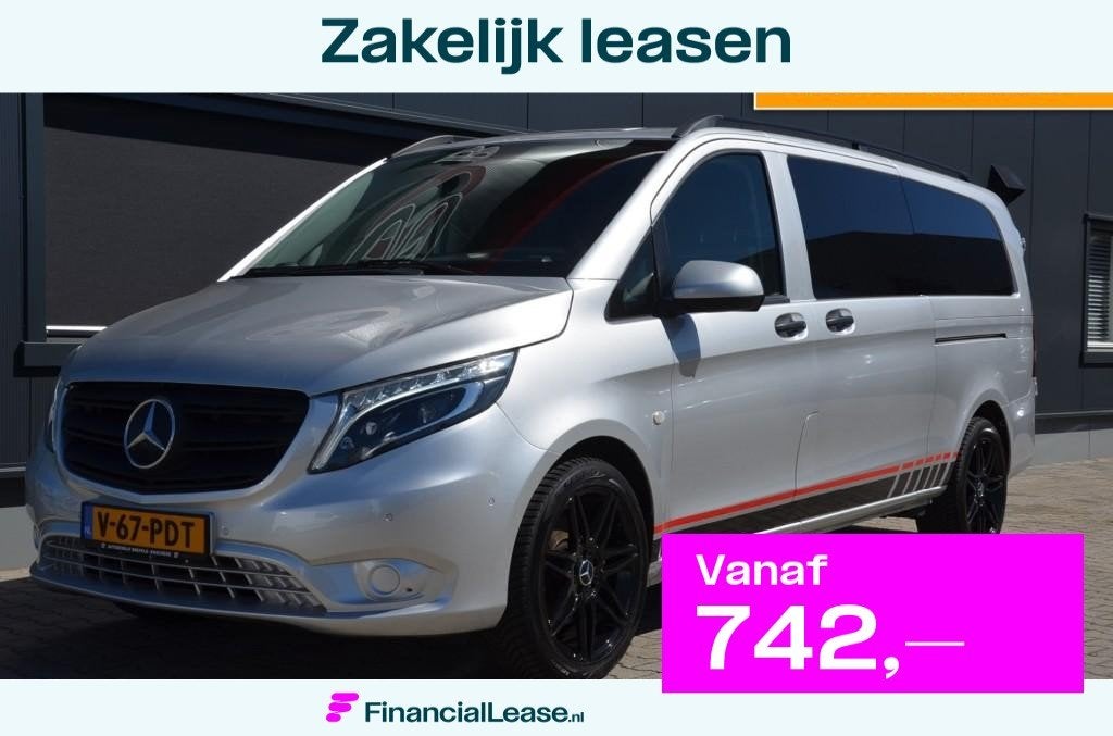 Mercedes-Benz Vito 119 CDI L3 dubbele cabine Automaat, Stof, Gebruikt, 2500 kg, Bedrijf