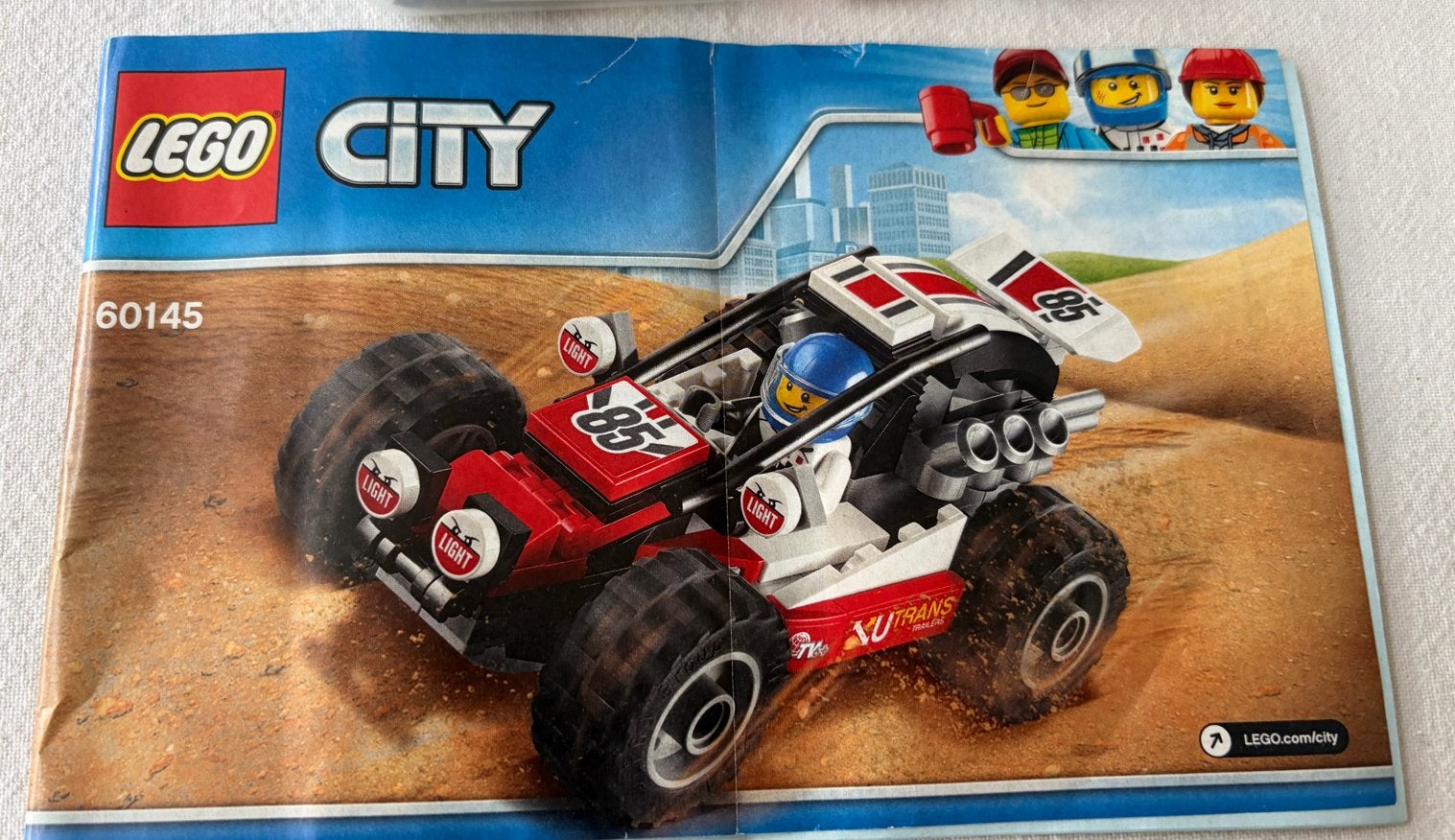 Lego City 60145 Buggy Compleet met instructieboekje, Lego, Ophalen of Verzenden, Compleet, Complete set