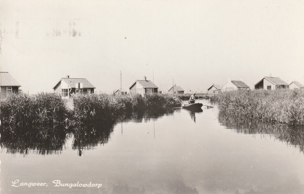 Langweer  2, Ophalen of Verzenden, 1960 tot 1980, Gelopen, Friesland