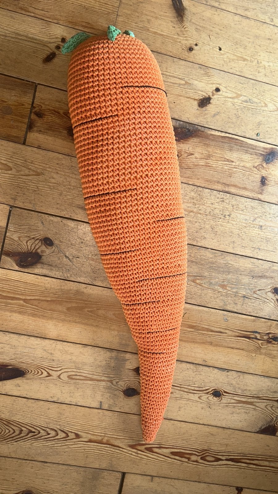 Anne Claire Petit Wortel XXXL - Gehaakte Knuffel, Ophalen, Oranje, Overige merken, Handgemaakt