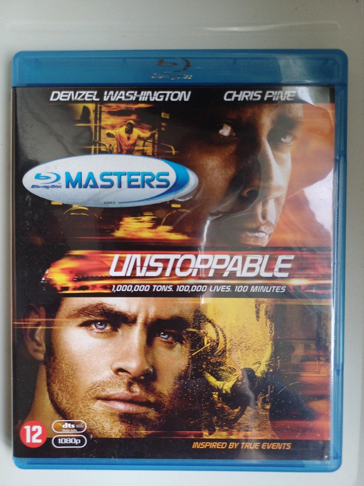 Unstoppable Blu-ray met Denzel Washington en Chris Pine, Engels, Nederlands, Film, Actie