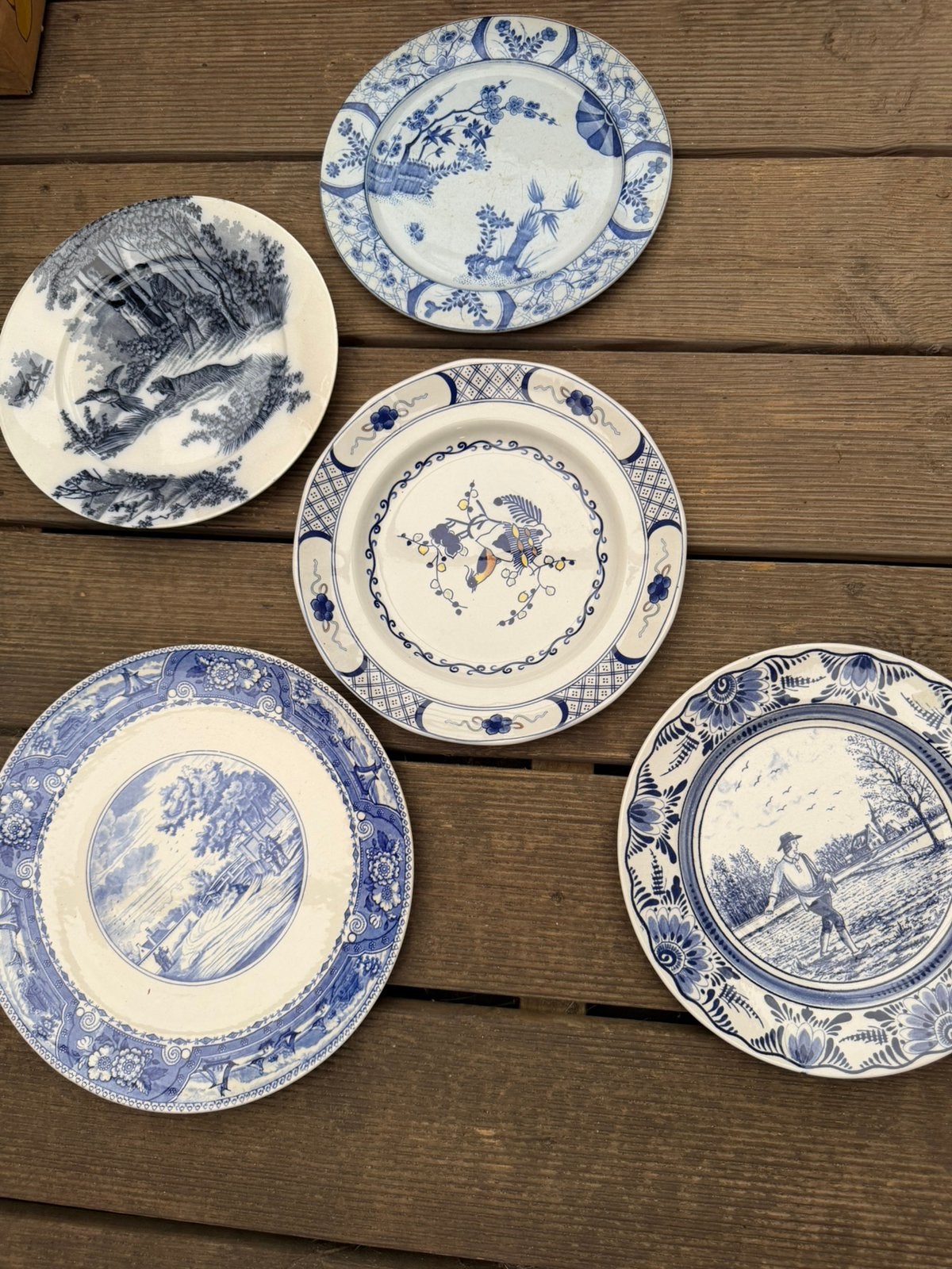 Oude wandborden hollands, Ophalen of Verzenden