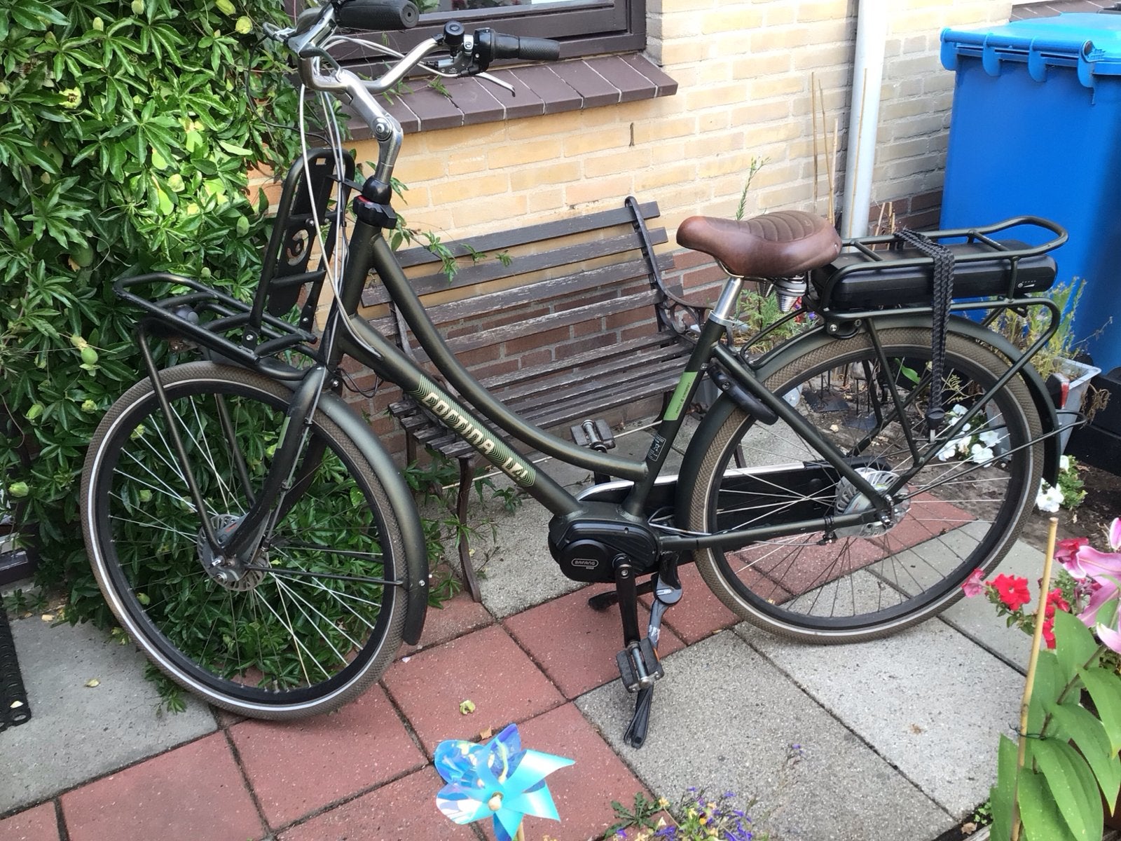 Cortina E-U4 Family E-bike met nieuwe motor en zware accu, Ophalen, Gebruikt, 47 tot 51 cm, Cortina