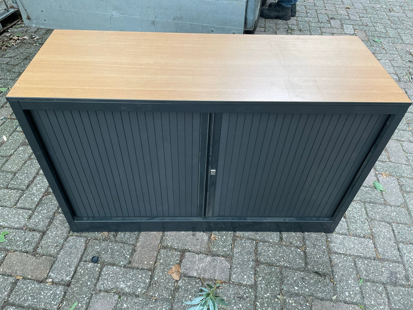 Archiefkast met roldeuren - Gebruikt, Ophalen, Gebruikt, 100 tot 150 cm, Meerdere deuren