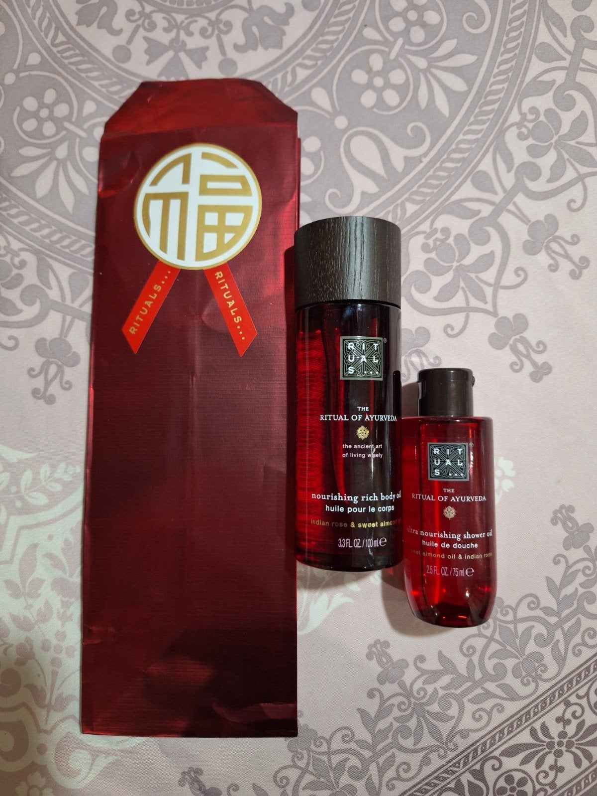 Rituals showeroil & body oil, Ophalen of Verzenden, Nieuw, Bodylotion, Crème of Olie