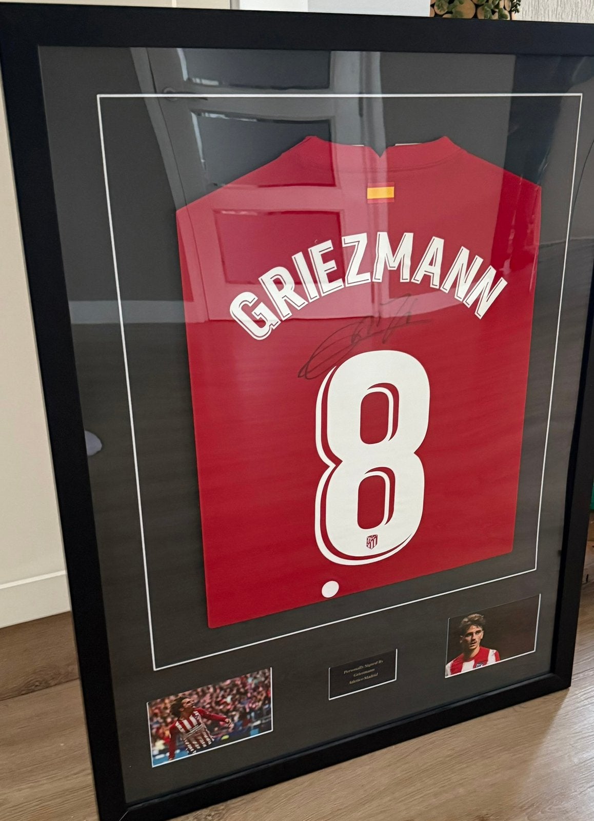 Gesigneerd Shirt Griezmann, Ophalen of Verzenden, Zo goed als nieuw, Buitenlandse clubs, Shirt
