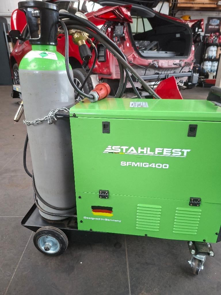 lasapparaat stalhfest sfmig-400 mig tig, Doe-het-zelf en Verbouw, Gereedschap | Lasapparaten, Zo goed als nieuw, Co2, 250 ampère of meer