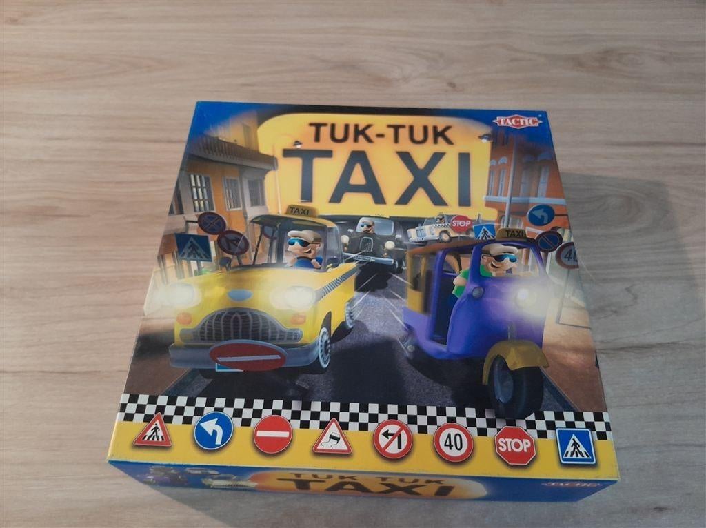 Tuk tuk taxi - s5726, Hobby en Vrije tijd, Gezelschapsspellen | Bordspellen, Verzenden, Zo goed als nieuw