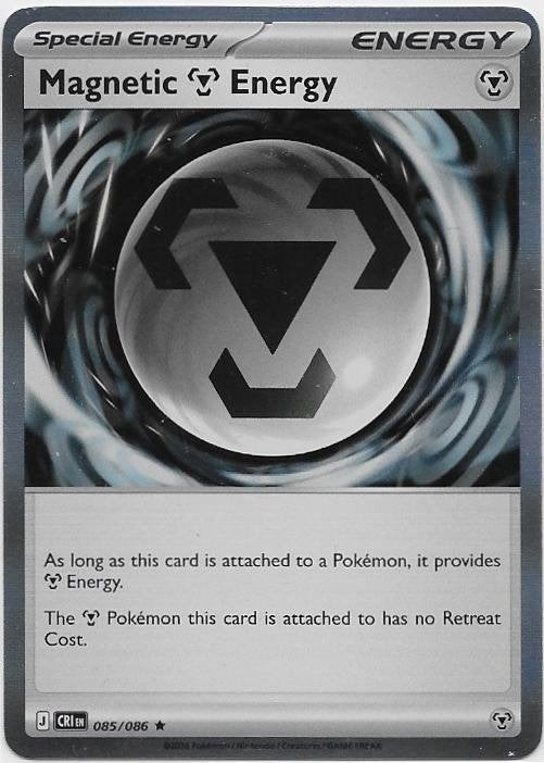 Chaos Rising,  Magnetic Metal Energy [holo] 85/86, Verzenden, Nieuw, Losse kaart
