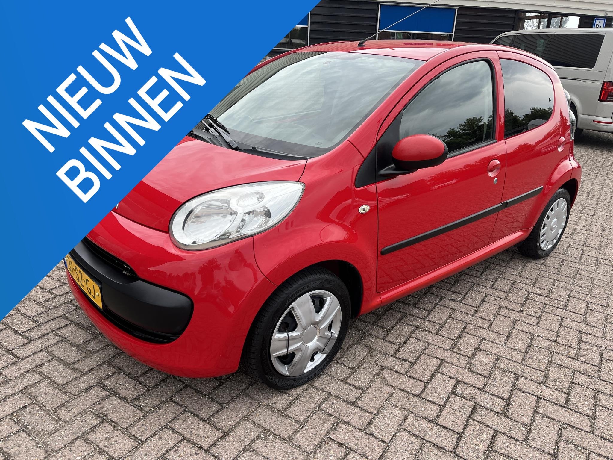 Citroen C1 1.0-12V Ambiance Nette auto, aantoonbaar goed ond, Voorwielaandrijving, Stof, Gebruikt, Zwart