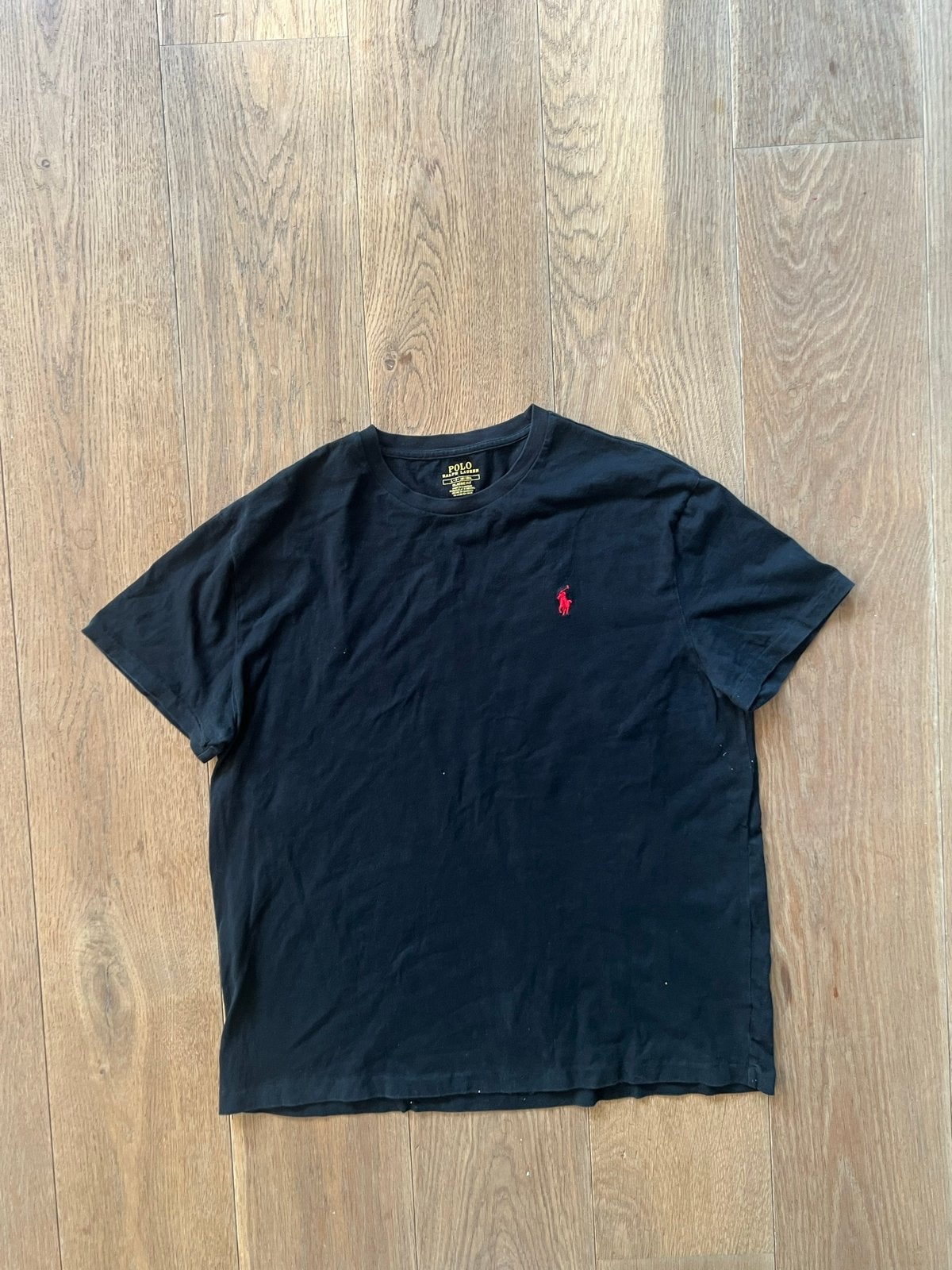 Polo Ralph Lauren T-shirt - Maat L, Ophalen of Verzenden, Gedragen, Maat 52/54 (L), Zwart