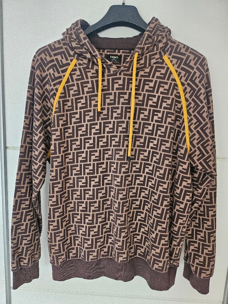 Fendi Hoody, Bruin, Ophalen of Verzenden, Fendi, Maat 56/58 (XL)