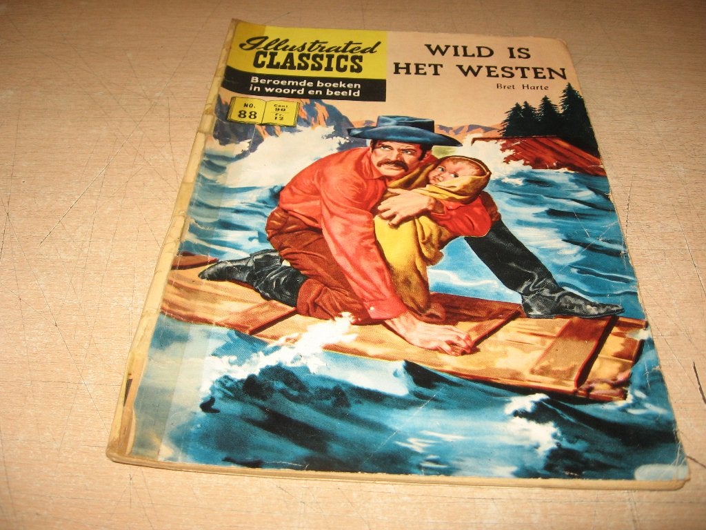 Illustrated Classic    88      Wild is het Westen, Eén stripboek, Ophalen of Verzenden, Gelezen