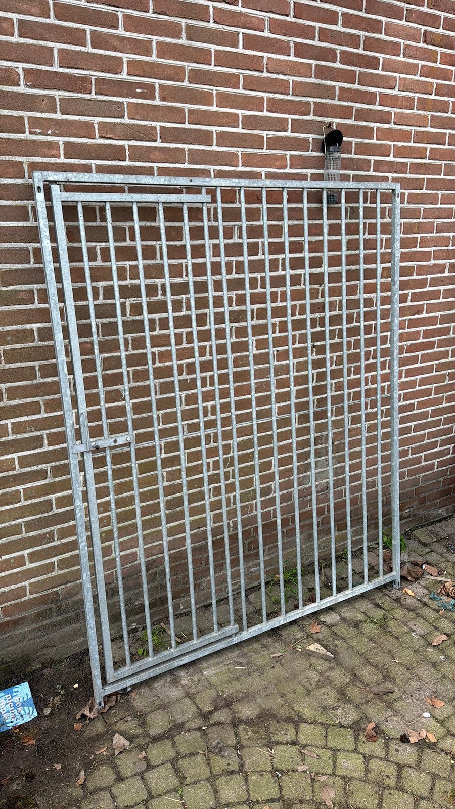 Kenneldeel hondenhok met deur hekwerk, Dieren en Toebehoren, Hondenhokken, Ophalen, Zo goed als nieuw, 110 cm of meer, 100 cm of meer