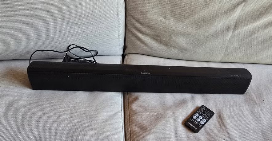 Salora SBO36 soundbar te koop aangeboden!, Ophalen, Bluetooth, Gebruikt