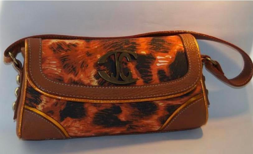 Just Cavalli Tas, Ophalen of Verzenden, Zo goed als nieuw, Oranje