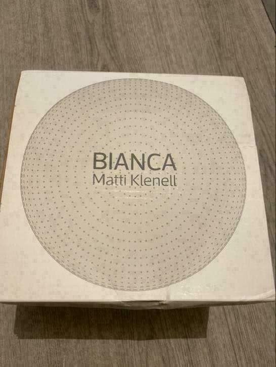 FontanaArte Bianca LED hanglamp (Ø 16 x 11,5 cm) small nieuw, Ophalen of Verzenden, Nieuw, Glas