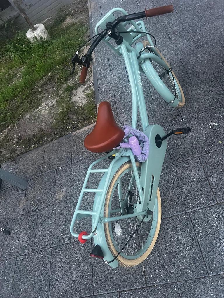 Diva kinderfiets, Fietsen en Brommers, Fietsen | Kinderfietsjes, Ophalen of Verzenden, Gebruikt, Velgrem, 20 inch of meer