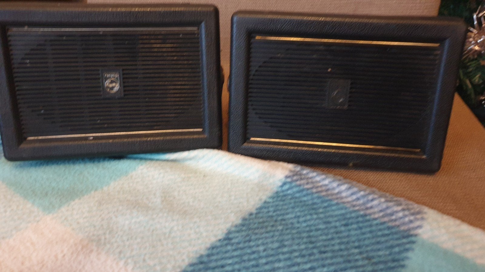 philips autoradio speakers hoedenplank oldtimer, Ophalen of Verzenden